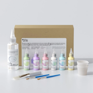 Colored Glossy Candle Varnish Set - 6 of Spring/Summer Vibe