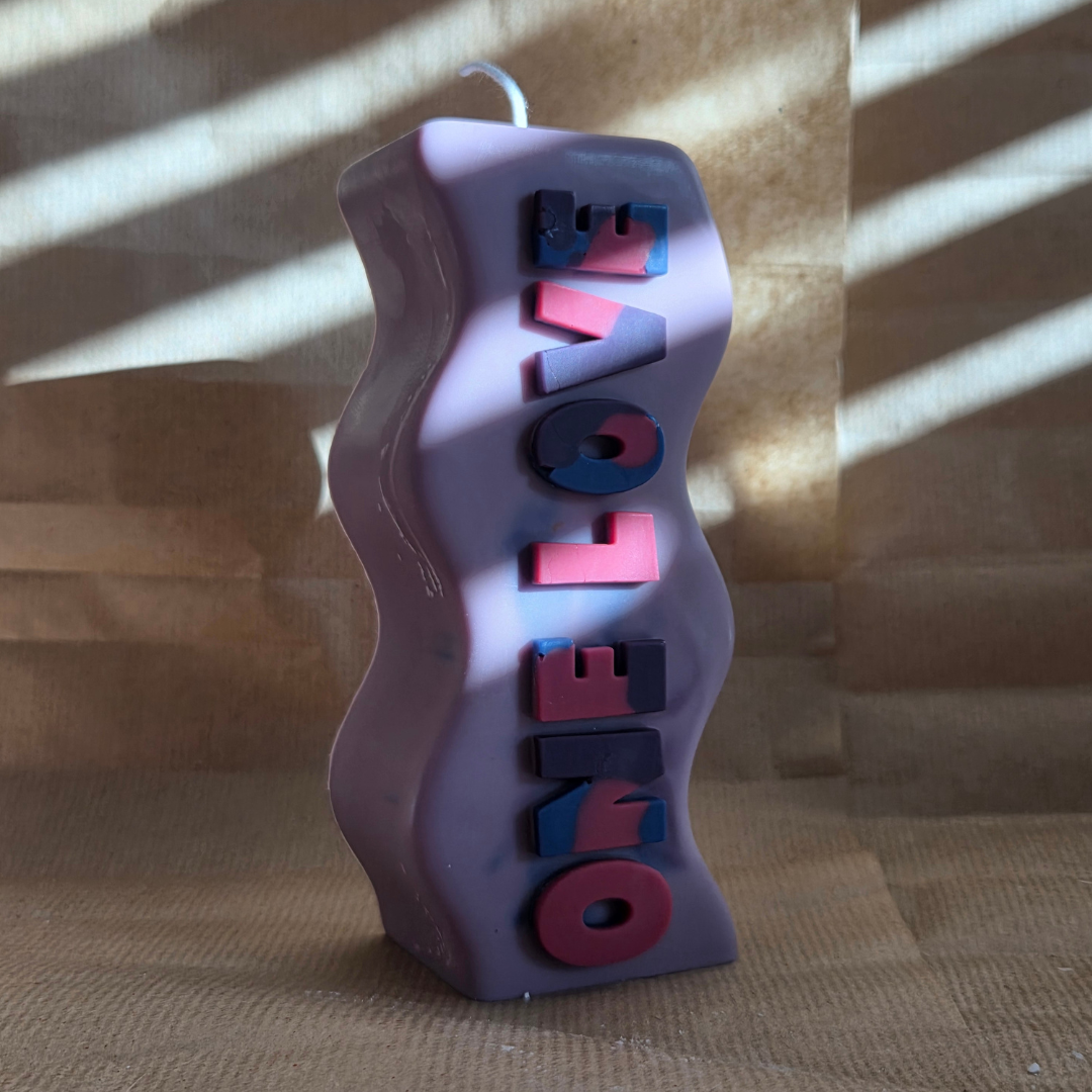 Wavy Words Candle Silicone Mold Collection - Image 4